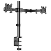 Dual Monitor Stand, Heavy Duty Adjustable Monitor Desk Mount for 2 Screens up...