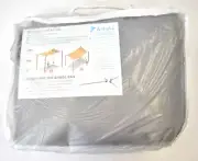 Ankuka Waterproof Sun Shade Sail Canopy 13' x 16.5' Gray UV Block Rectangle