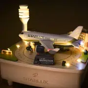 StarLux Airlines Airplane Music Box ￼ Collectible Music By Peter White