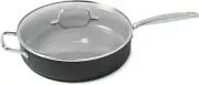 GreenPan Chatham 5 Qt Hard Anodized Healthy Ceramic Nonstick Covered Helper Hand