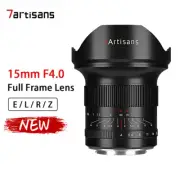 7Artisans 15mm F4.0 Full Frame MF Lens for Canon RF Sony E Nikon Z Leica L mount