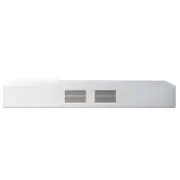 3.6m White Gloss Grandora TV Unit