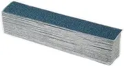 Karebac HSLBZ40 Longboard 2-3/4" x 16-1/2" 40 Grit PSA Sticky-Back Sheets - Blue Zirconia (50 Pack)