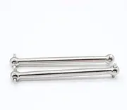 Metal Drive Shaft Replacement RC Parts for WLtoys 124008 124010 1/12 4WD RC Car