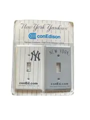 2 New York Yankee Light Switch Covers