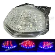 Tail Brake Turn Signals Led Light Clear Fit 2008-2012 KAWASAKI Ninja 250R EX250
