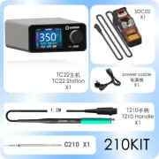 GEEBOON TC22 240W Soldering Station Kit with Soldering Iron Stand + Handle + Tip