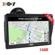 XGODY Portable GPS Navigation for Car Truck Bus Taxi Ambulance Touchscreen 9''