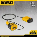 DEWALT 得偉 【72W急速充】 5孔 PD+QC3.0+USB 分離式車充