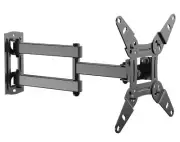 EVERVIEW Full Motion TV Monitor Wall Mount Bracket Articulating Arms Swivel T...