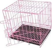 Mipcase Cat House Cage Wire Dog Crate Cat Carrier Pet Cage Dog Indoor Outdoor Use
