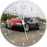 Bugatti Veyron Frameless Borderless Wall Clock Nice For Gifts or Decor W44