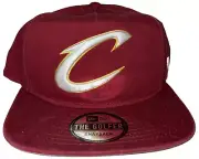 NEW ERA Cleveland Cavaliers Golfer Edition Burgundy “Big C” Snapback Hat