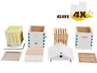 10X Upgraded Auto Honey Beehive Bee hive Frames + MIni Beekeeping Brood Wood Box