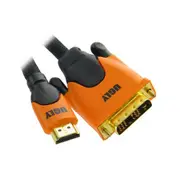 Ugly High End HDMI to DVI Cable 28 AWG Gold Plated Shielded