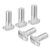 30Pcs T-Slot Bolts, M8 x 20mm Hammer Head Bolt for 4040 Series, Silver