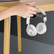 Wall Mounted Headphone Hanger Universal Headset Holder Under Desk Backpack