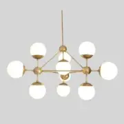 Large Handmade Modernist Statement Chandelier , Modern TRACEY Ceiling Light