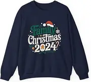 [VidiAmazing] Family Christmas Matching Outfit Xmas Squad Santa Group (3) ds001 T-Shirt