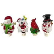 Seasonal Holiday Acrylic Swivel Plug In Christmas Night Light CHOOSE YOUR STYLE