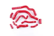 Red For 2001-2006 BMW MINI COOPER S R52 R53 ZAP Silicone Radiator Cooling Hose (for: Mini)