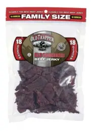 Old Trapper Old Fashioned Beef Jerky Family Size (18 Oz.) EXP 9/2025 Free Ship
