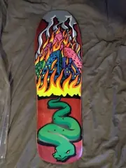 New SIGNED Street Plant Mike Vallely Snake Reissue Skateboard world Industries
