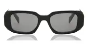 Prada PR 17WS Asian Fit 1AB07Z Women’s Sunglasses Black Size 49