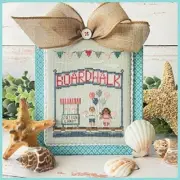 Boardwalk Sign~Country Cottage Needleworks