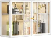 No punching cosmetic rack, Steel hanging floating shelf, bathroom wall mounted shelf, kitchen storage cabinet, Over The Toilet Storage shelves (Color : White, Size : 59.5 * 16 * 40