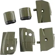 6pcs RC Helicopter Rear Decoration Decoration, RC Helicopter Accessory, Replacement for Modification of The Plane Toy for Wltoys K170 RC