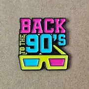 BACK TO THE 90'S Enamel Pin - Nineties - Retro