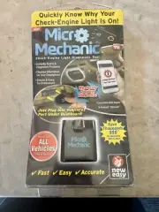 Micro Mechanic Car Fault Reader Check Engine Light Diagnostic Tool Scanner NEW