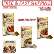 Massel Broth Boullion Cubes, Gluten Free, MSG Free, 1 Pack 105g, (Select Flavor)