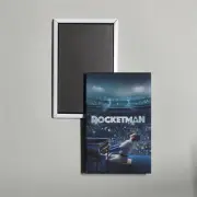 Rocketman Mini Movie Poster Fridge Locker Magnet