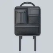 Car Seat Back Bag PU Leather Multi-Pocket Organizer Storage Phone Tissue Holder (for: Subaru)