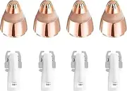 Facial Hair Removal Tool for Women Smooth Finishing, Eyebrow Hair Remover Replacement Heads, Touch Flawless Facial with Cleaning Brush, Painless Replacement Blades for Flawless Brows Hair Removal