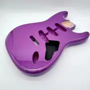 HooDoo Stratocaster Body Alder Sparkle Purple New HSB5203