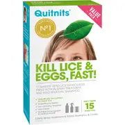 Quitnits Head Lice Treatment Complete Kit Each