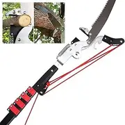 Manual Pole Saws Extendable Tree Pole Pruner,Telescopic Pole Saw Tree Saw Long Reach Pole Pruning Saw,Saw Lopper Tools