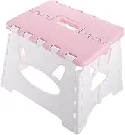 Cabilock Plastic Folding Stool Space-Saver Smooth Locking Mechanism for Boys and Girls and Adults