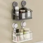 Wall Mounted Spice Rack Punch-Free Vegetables Fruits Holder Closet
