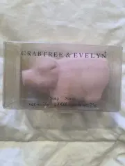 Vintage 1991 Crabtree And Evelyn Pig Shaped Novelty Soap RARE new In Box