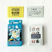 [Unopened] Pokemon Blastoise Blue Playing Cards Poker Deck 1998 Nintendo
