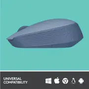 Logitech M171 Compact Wireless Mouse (Blue Grey)