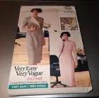 VINTAGE VOGUE PATTERN 7470 ~ MISSES DRESS ~ SIZES 12 - 14 - 16 *UNCUT