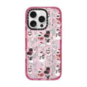 iPhone 16 Pro Impact Case MagSafe Compatible Christmas Frenchie