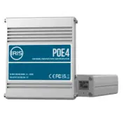 Iris Four Channel Uplink Power Over Ethernet Switch - IEEE802.3af ; 3at Compl...