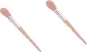 2pcs Blush Brush for Cheeks Large Makeup Brush Handle Powder Brush Highlighter Brush Makeup Brushes Set Skincare for Women