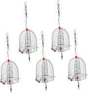 TOYANDONA Fishing Bait Cage Durable Trap Basket for EEL Crab Lobster Shrimp Lightweight and Portable Fishing Accessory